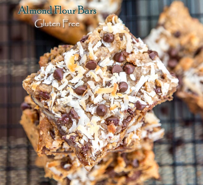 Almond Flour Bars Gluten Free Cook With Manali