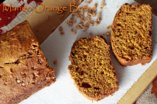 Mango-Orange-Bread