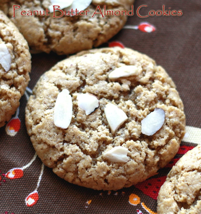 Peanut-Butter-Almond-Cookies-1