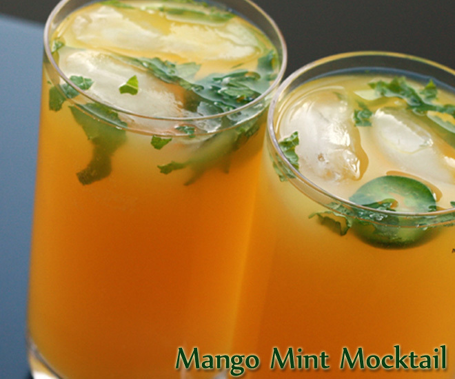 Mango-Mint-Mocktail