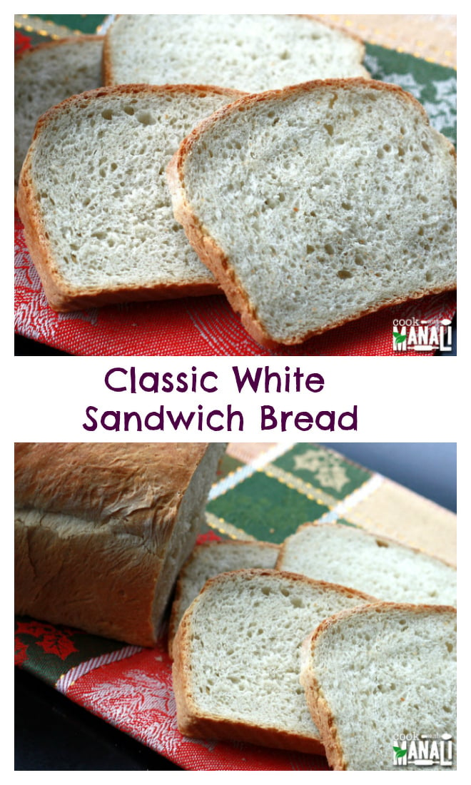 White Sandwich Bread Recipe-Collage-nocwm