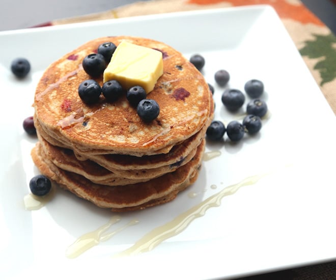 Whole Wheat Blueberry Pancakes Cook With Manali