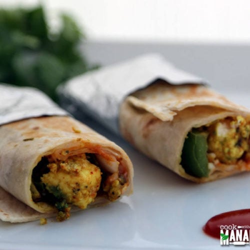 Paneer Kathi Roll Cook With Manali