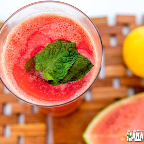 Watermelon Cooler - Cook With Manali