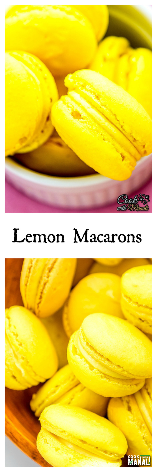 Lemon-Macarons-Recipe-Collage