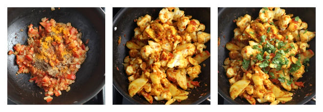 Aloo Gobi Recipe-Step-4