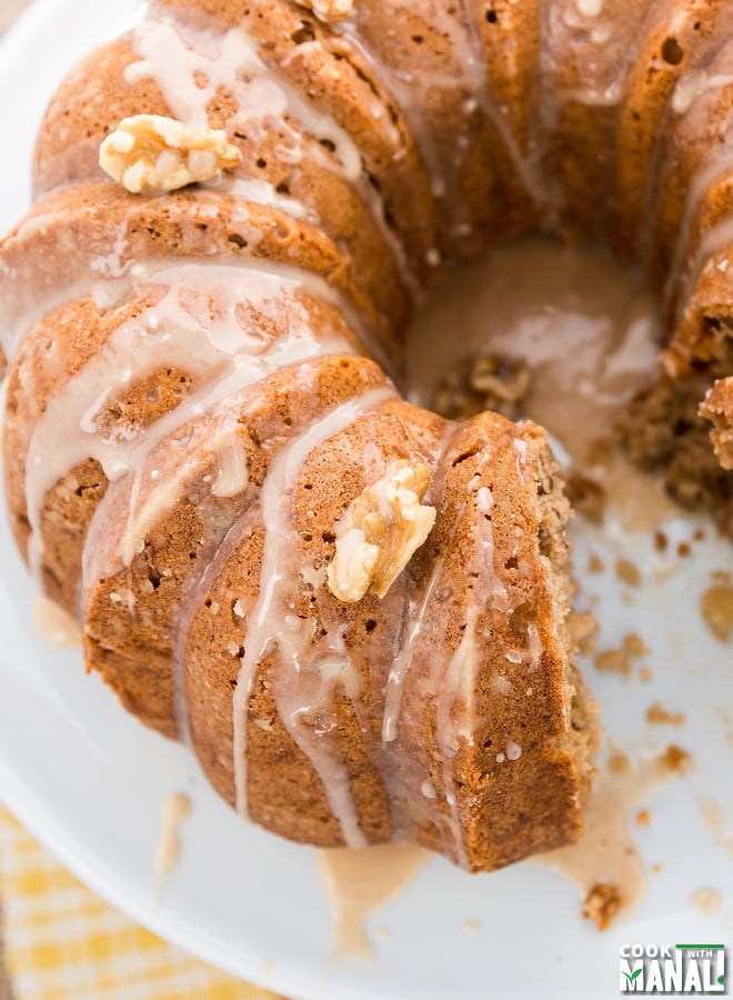 Apple Spice Bundt Fall Cake