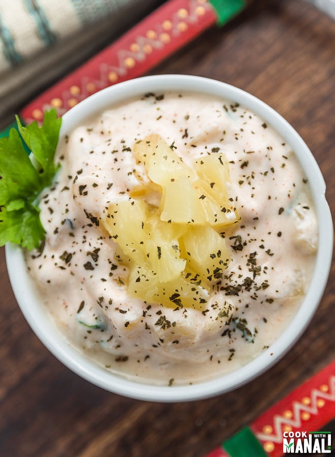 Pineapple Raita