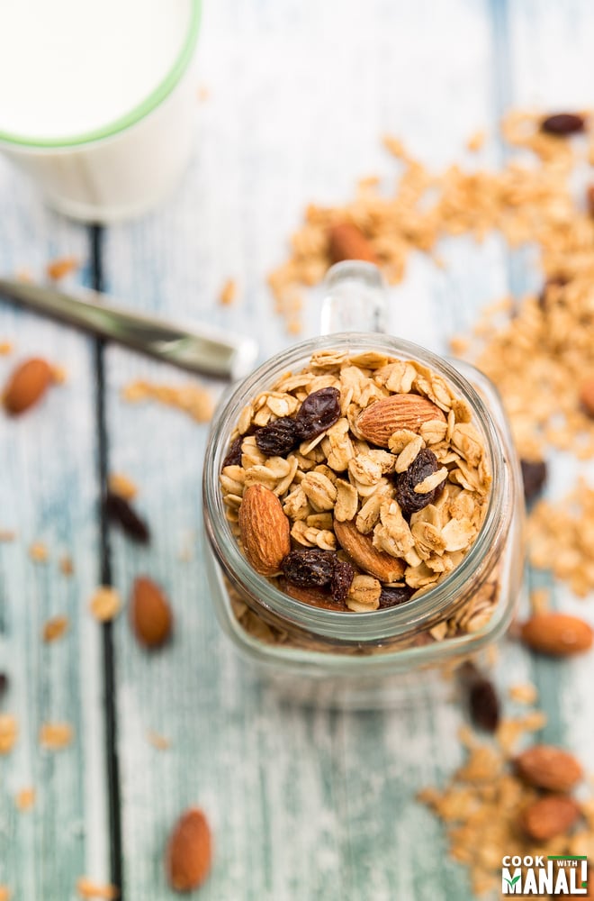 Almond Maple Granola Recipe