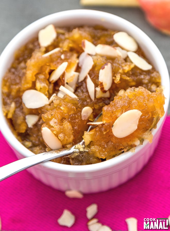 Apple Halwa-Indian Dessert