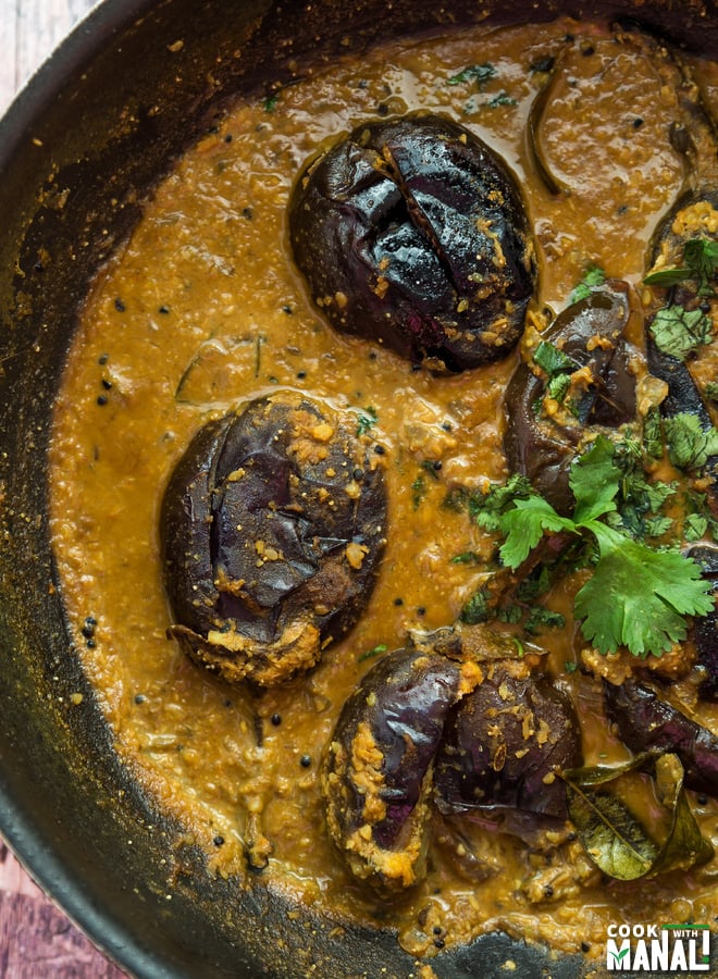 Baghare Baingan-Eggplant Curry