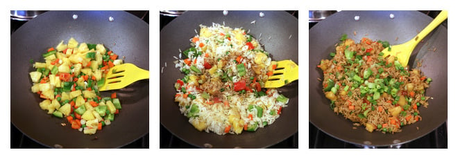 Pineapple Fried Rice-Recipe-Step-2