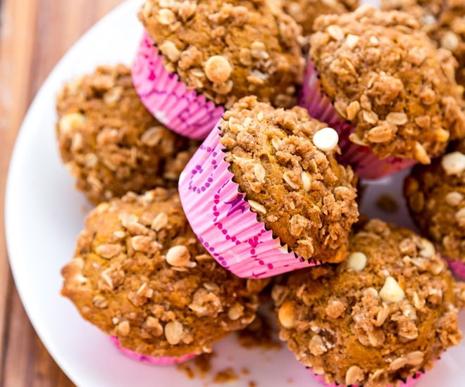 Pumpkin Streusel Muffins