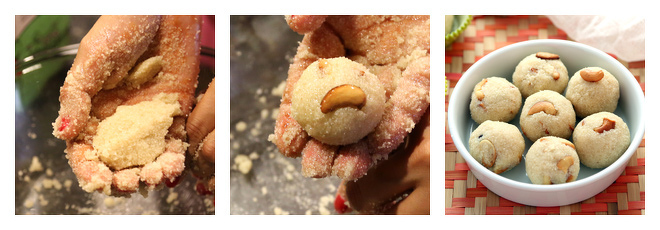 Sooji Ladoo Recipe-Step-3