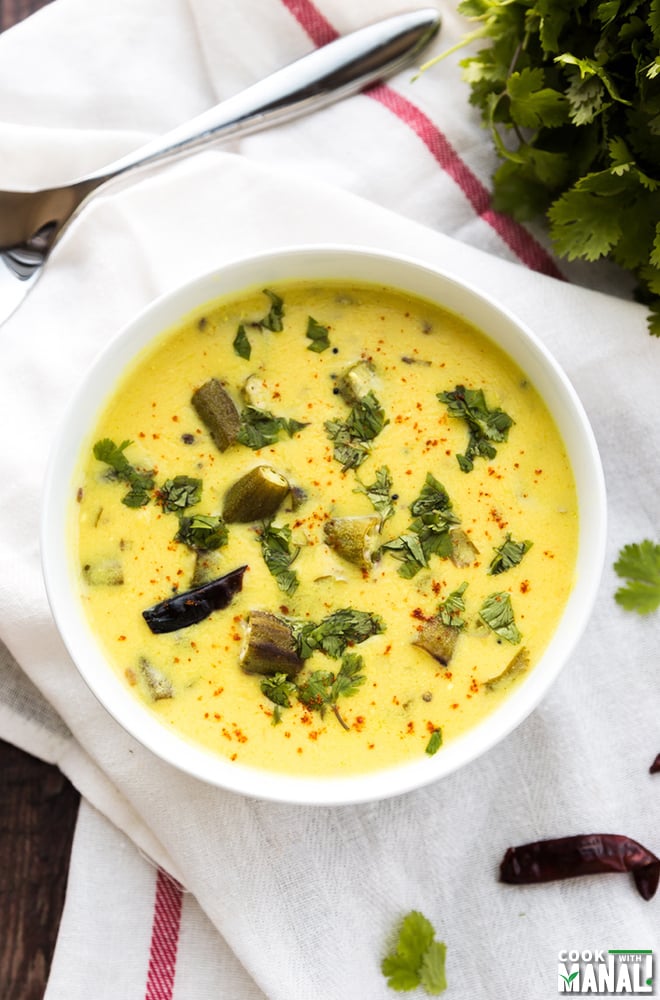 Bhindi Ki Kadhi Recipe