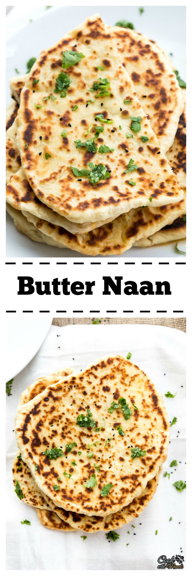 Butter Naan - Cook With Manali