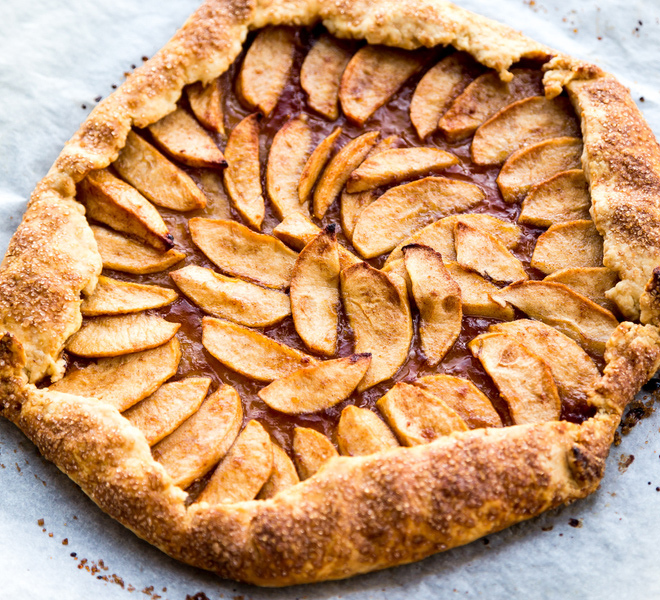 French Apple Galette