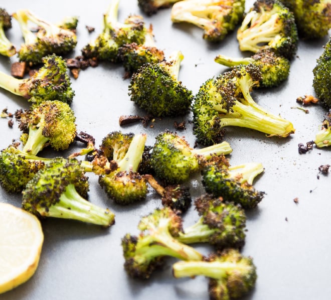 Ginger Garlic Roasted Broccoli Recipe