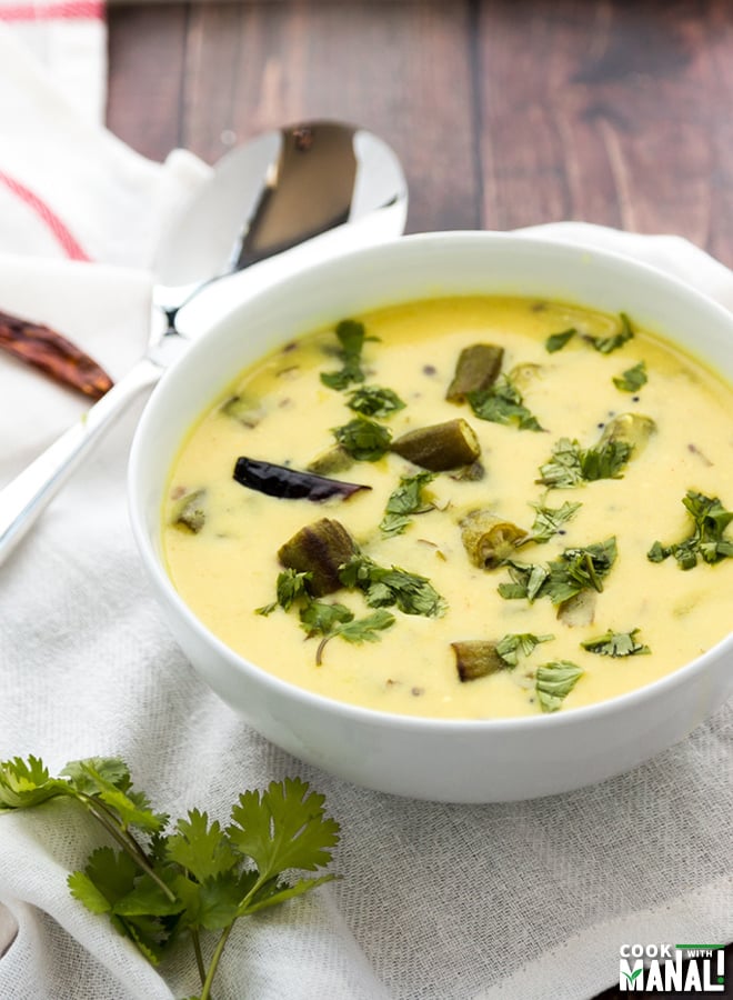 Indian Bhindi Kadhi Recipe