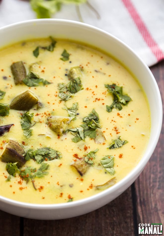 Indian Bhindi Kadhi