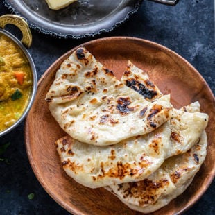 naan homemade butter