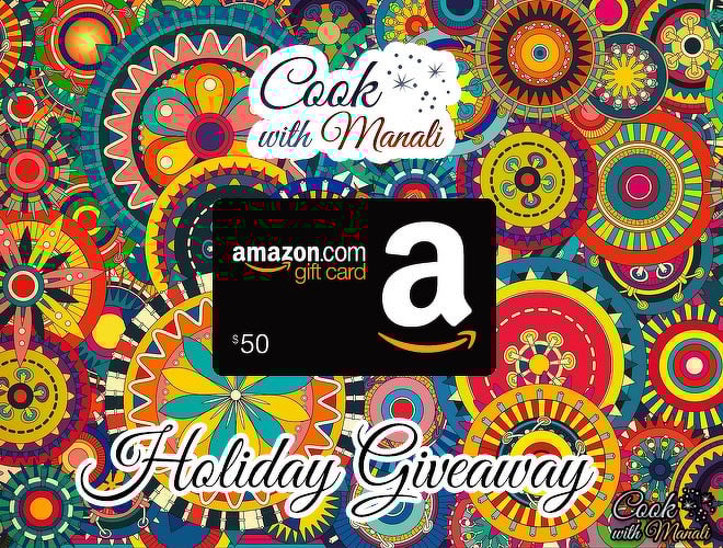 Thanksgiving Giveaway by Cook With Manali