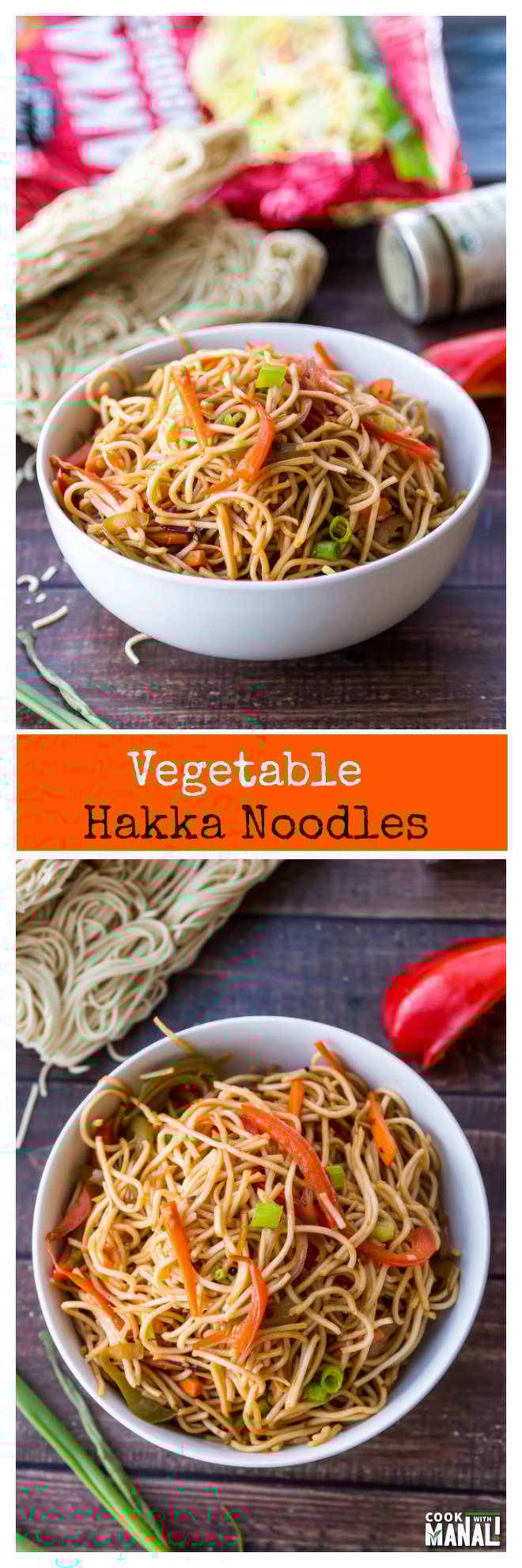 Vegetable Hakka Noodles Cook With Manali