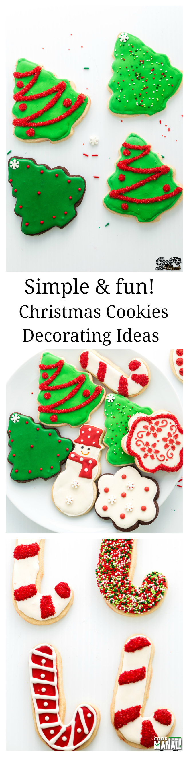Christmas-Sugar-Cookies-Decorating-Ideas Collage