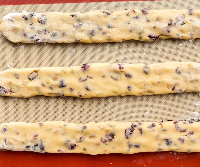 Cranberry Pistachio Biscotti Recipe-Step