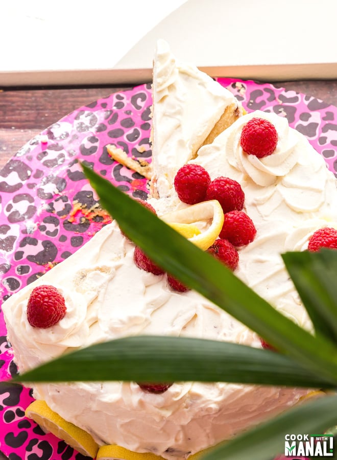 Lemon & Raspberry Cake