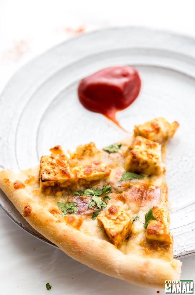 Paneer Tikka Pizza