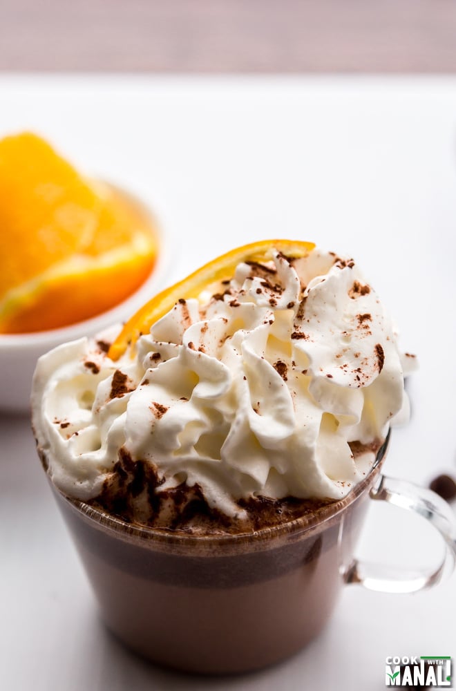 Rich Orange Hot Chocolate