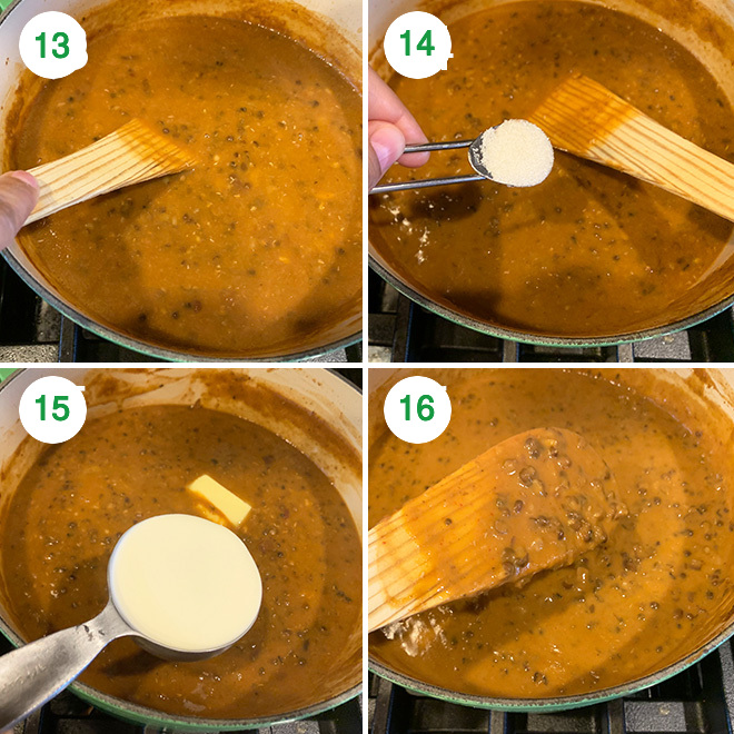 step by step pictures of making restaurant style dal makhani at home