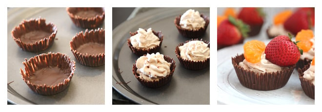 Chocolate Cups With Whipped Cream-Recipe-Step-4