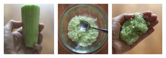 Creamy Cucumber Dip-Recipe-Step-1