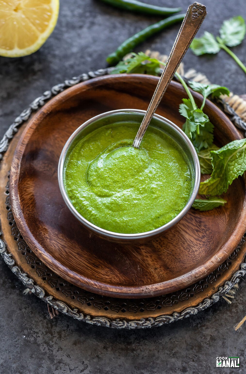 Mint Chutney Cook With Manali