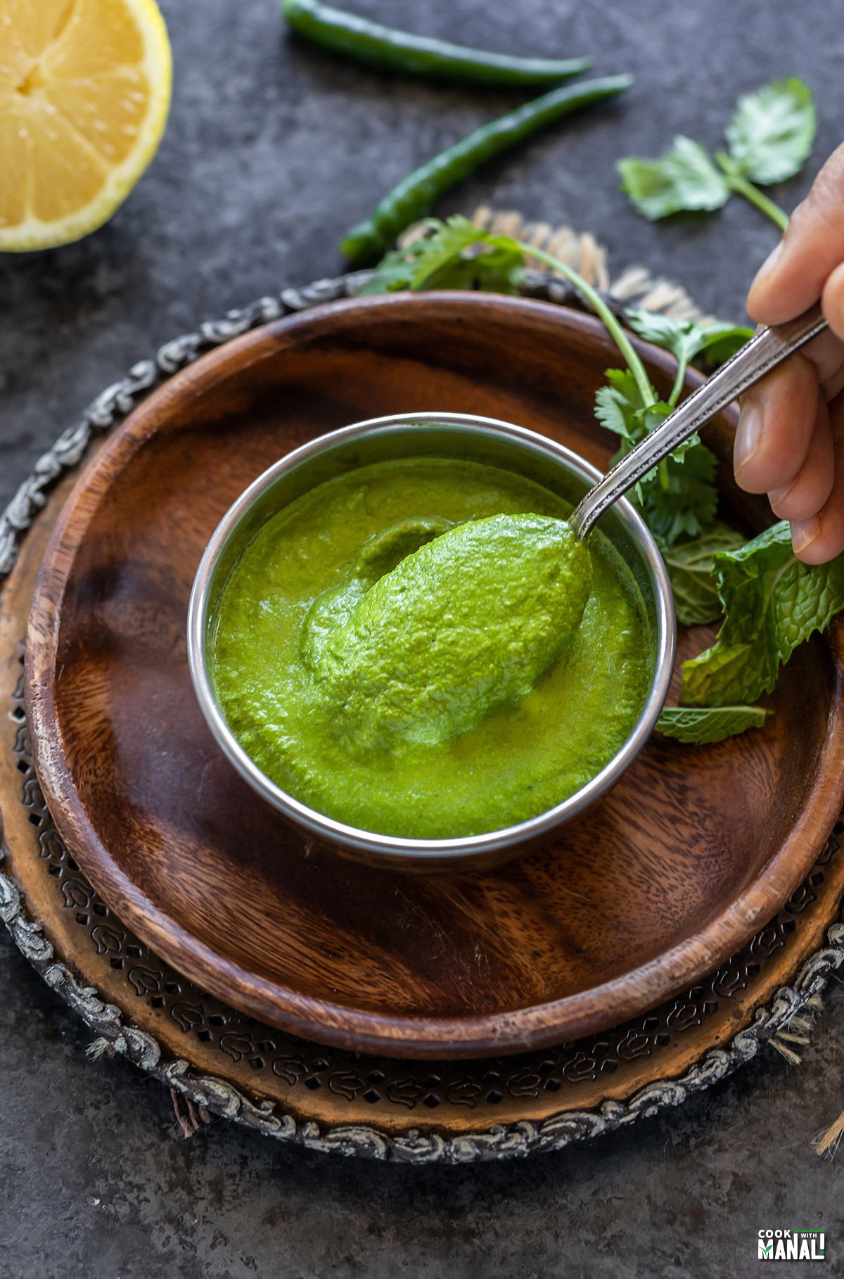 Mint Chutney Cook With Manali
