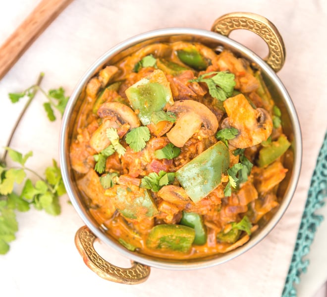 Mushroom Kadai