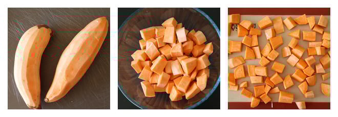 Peanut Butter Sweet Potato Lentil Burger Recipe-Step-1