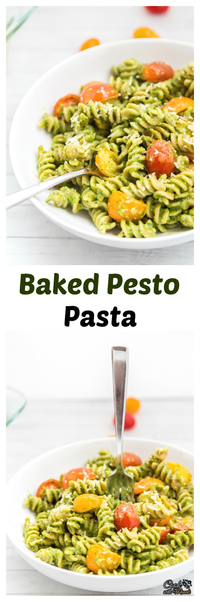 Baked Pesto Pasta Collage-nocwm