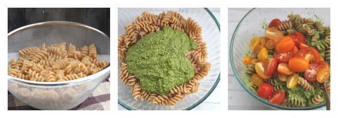 Baked Pesto Pasta Recipe-Step-1