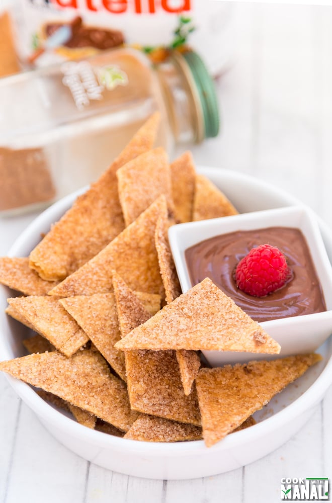 Cinnamon Sugar Tortilla Chips