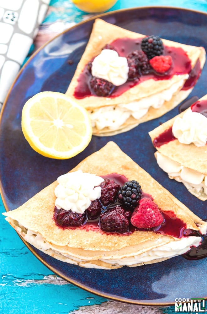 Lemon Crepes Recipe