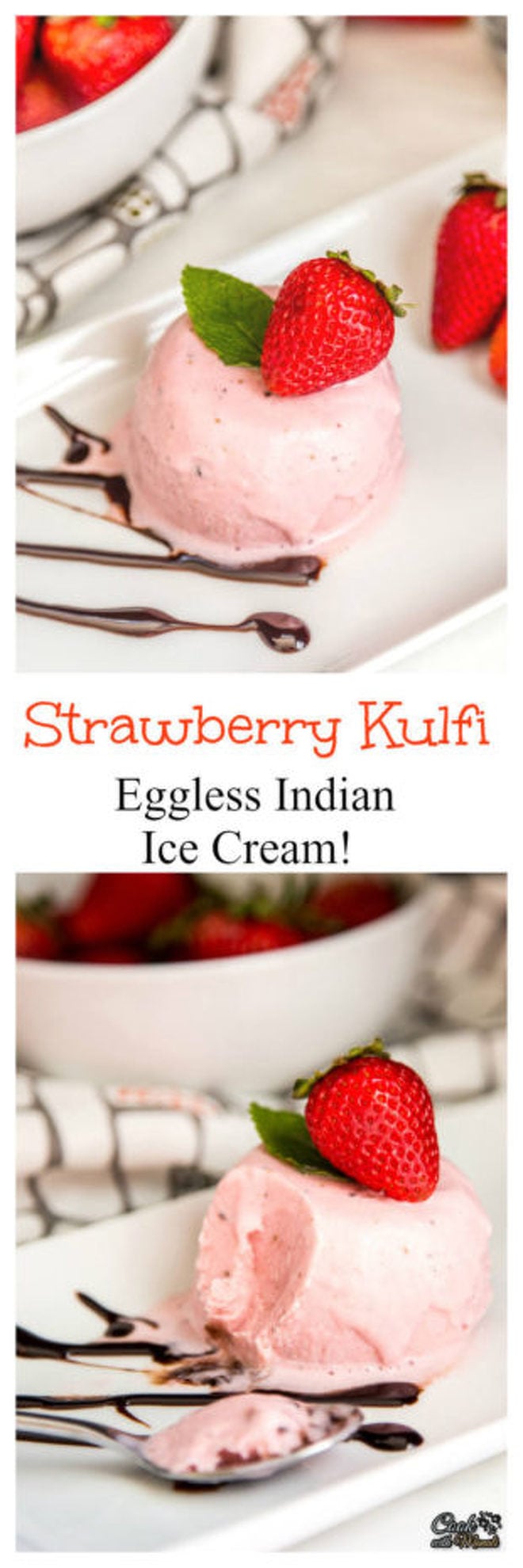 Strawberry Kulfi Cook With Manali
