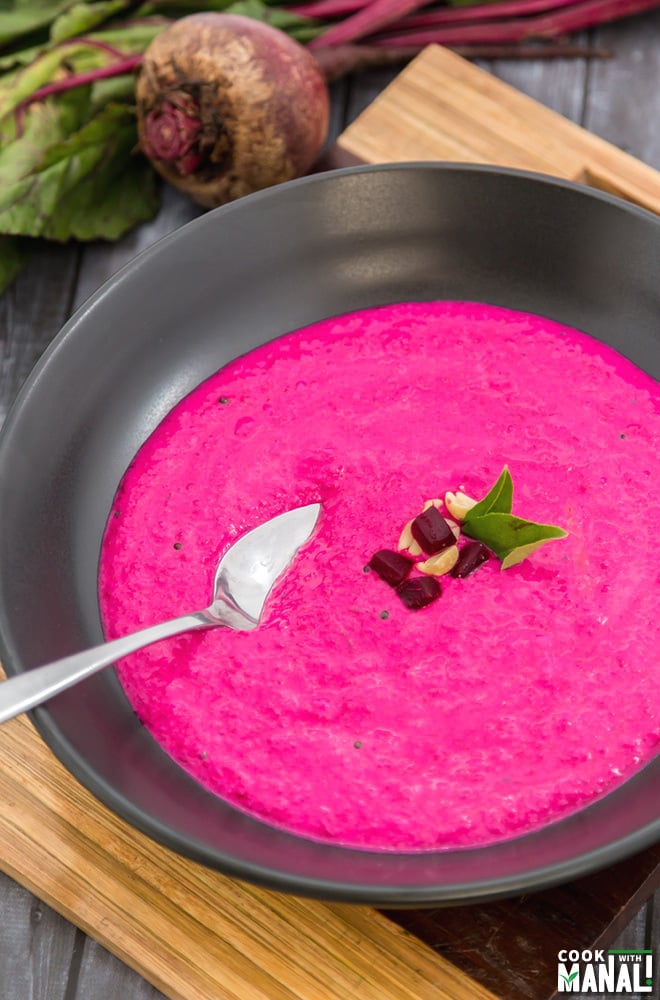 Roasted Beetroot Raita