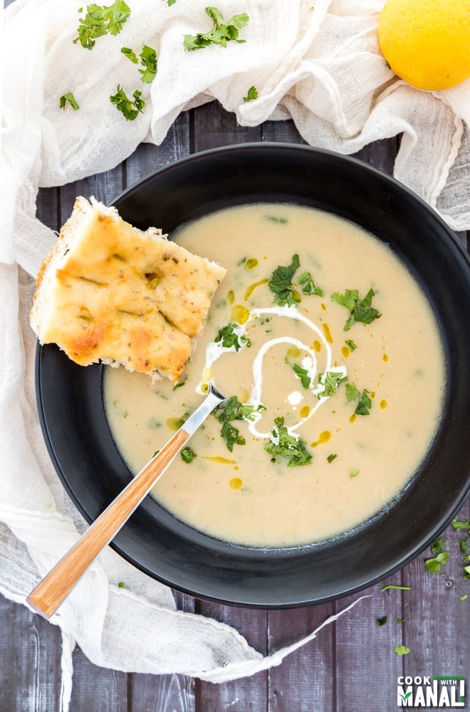 Roasted Cauliflower Soup Recipe