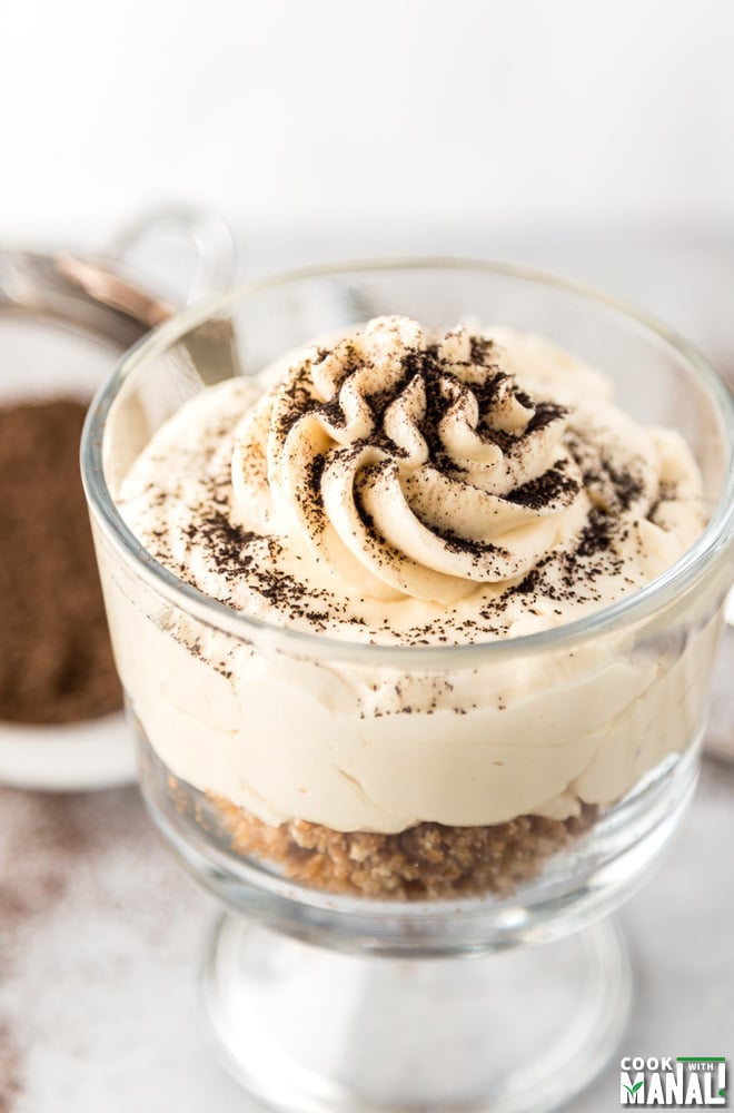 No Bake Tiramisu Cheesecake