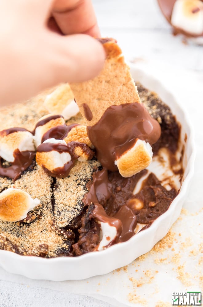 Creme Brulee with S'mores