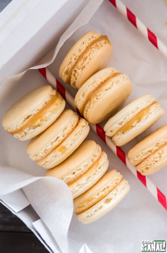 Salted Caramel Macarons Recipe