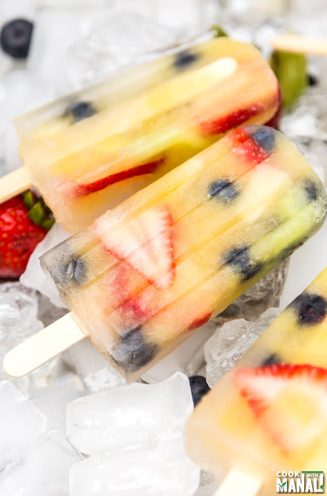 Tropical Punch Popsicles